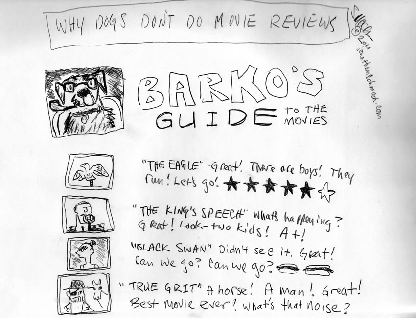 Why Dogs Don't Do Movie Reviews