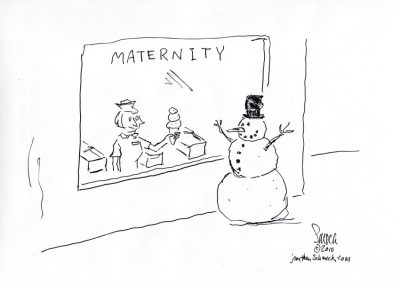 Snowman Maternity