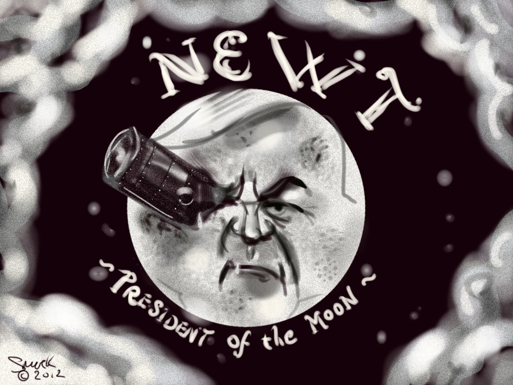 Newt, President of the Moon